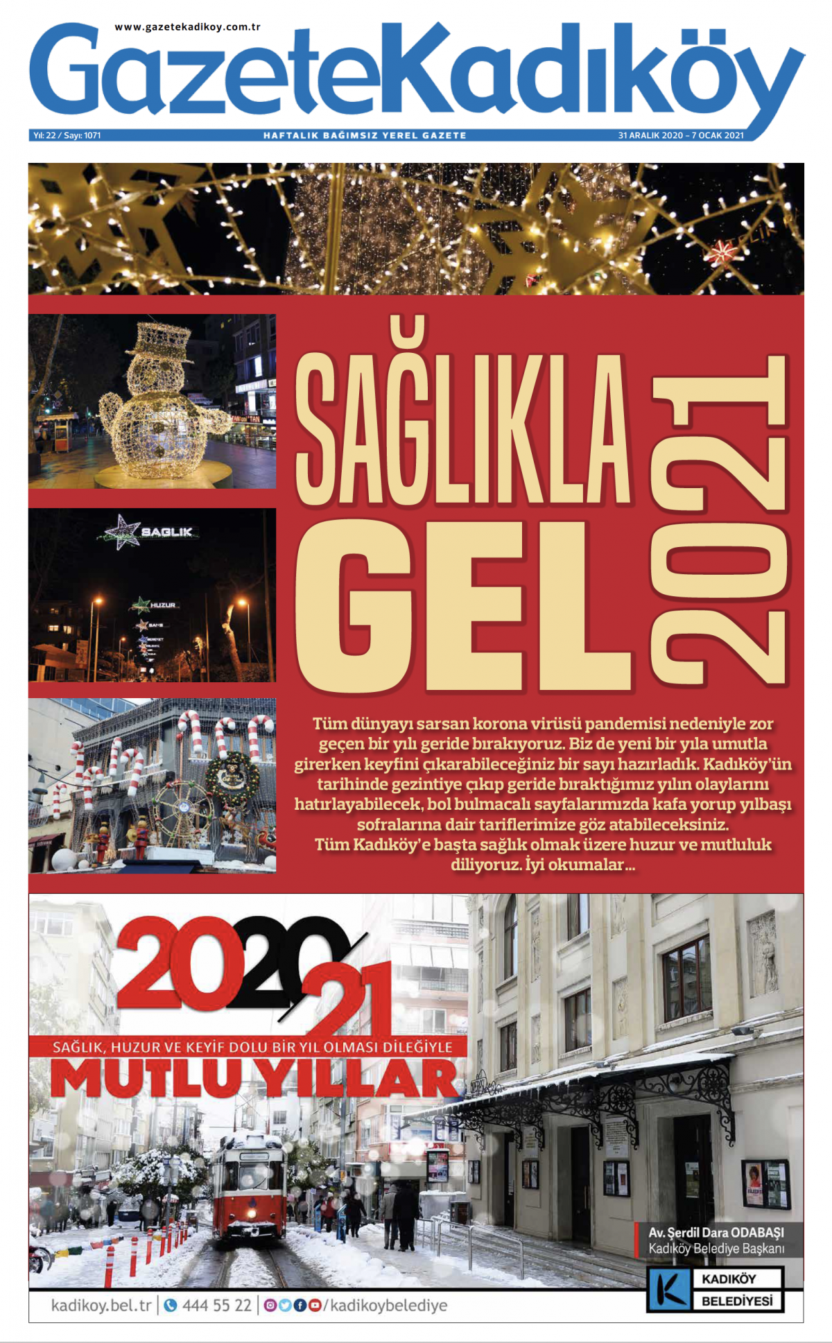 Gazete Kadıköy - 1071.Sayı